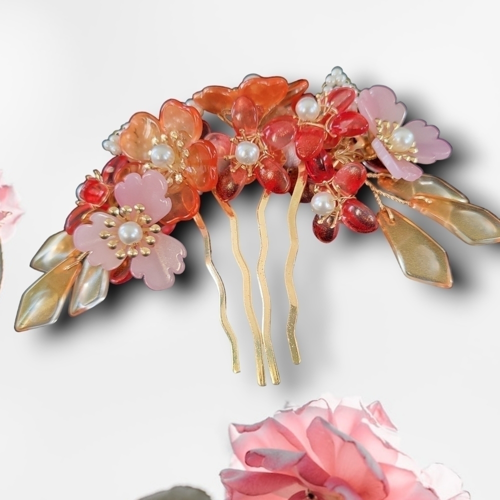 LG Floral Hair Pin